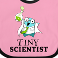 thumbnail image 4 of Inktastic Tiny Scientist Cute Chemist Boys or Girls Baby Bib, 4 of 4