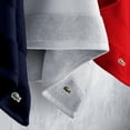 thumbnail image 3 of Lacoste  Heritage Supima 100% Cotton Bath Sheet Light Denim, 3 of 5