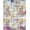 Gray, Off - White, Mustard / Fowlmere, variant on BoutiqueRugs Buliok Contemporary Medium Pile Runner Rug - Teal, Pale Blue, Rust - 2'7" x 7'3" Runner