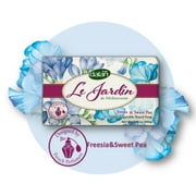 Dalan Le Jardin Pure Vegetable Soap Freesia & Sweet Pea 200g (Pack of 3)