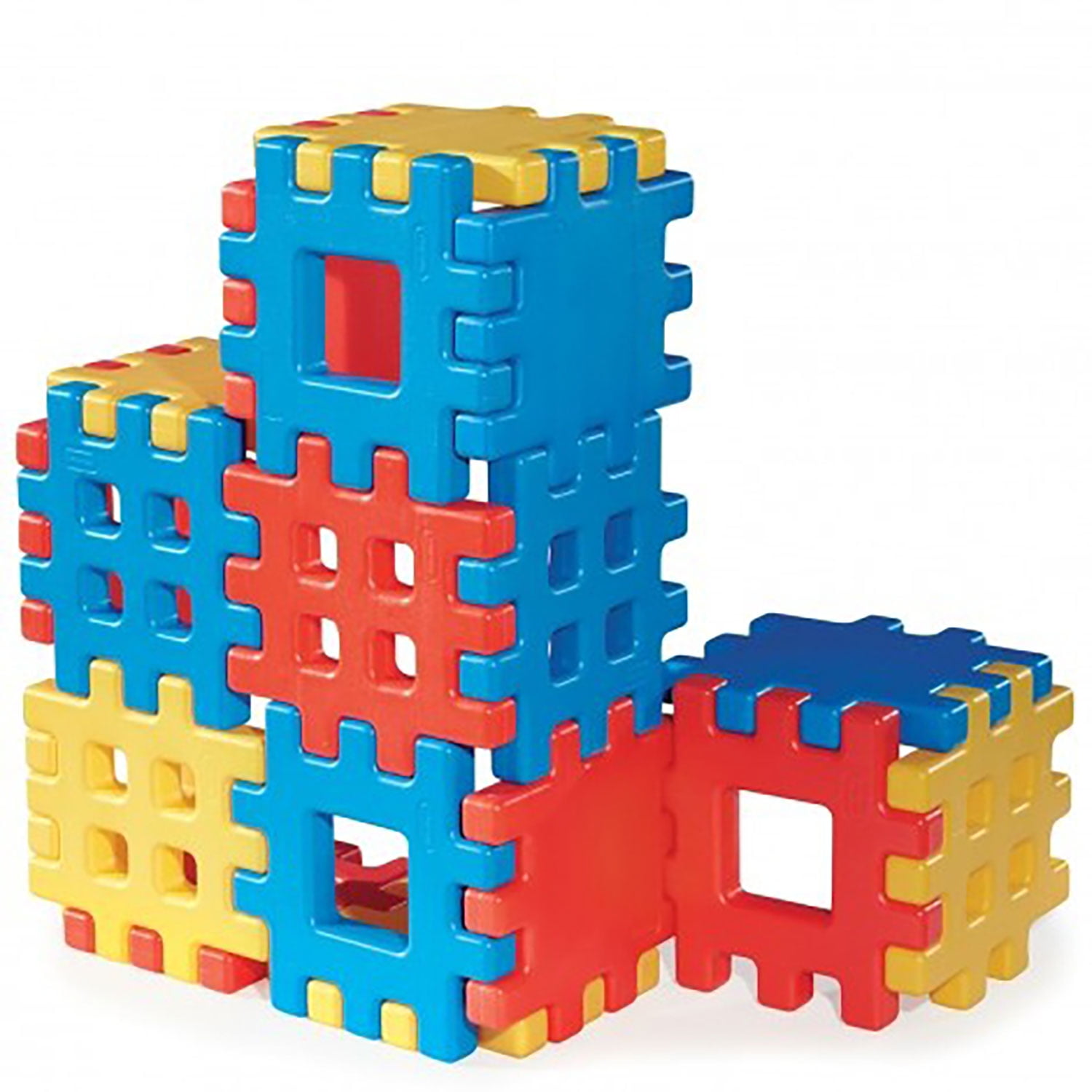 Baby Tree Blocks Set of Large Constructive Playthings 12 pc Easy to Handle Pieces for All Ages 