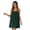 Army Green, variant on Bath Robes for Women, Spaghetti Strap Sleeveless Lightweight Bathrobe with Pockets, Soft Knee Length Loungewear Nightgowns with Headband, S-2XL