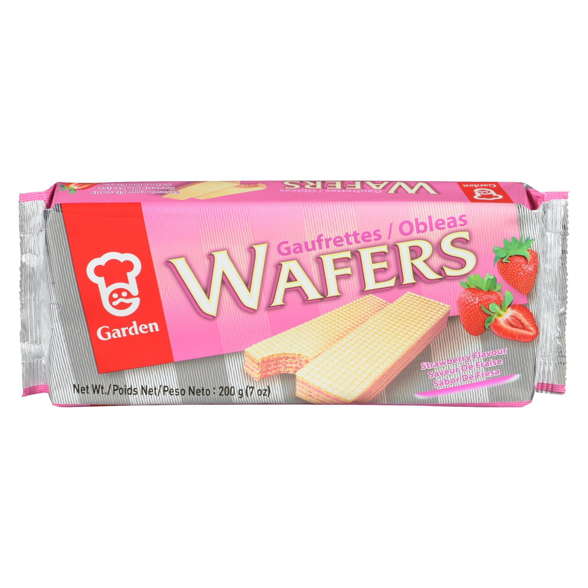 Garden Strawberry Wafers, 200 g