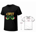 thumbnail image 5 of Chest And Nuts Couples Christmas T-Shirt Funny Christmas Shirt Tees Unisex Funny Pictogram SHort Sleeve, 5 of 5