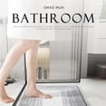 thumbnail image 2 of Ounissouiy Alfombra de baño y absorbente de agua para decoración moderna de baño, alfombras geométricas para baño, agarre fuerte para el Juegos de accesorios de baño Gris 40*60cm, 2 of 6