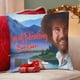 thumbnail image 4 of Bob Ross: El Placer de Pintar Fundas de almohada de terciopelo con tema, regalos de funda de almohada, decoración para el hogar, cojín de lanzar, regalo de cumpleaños para fans y parejas. 40cm x 40cm., 4 of 6