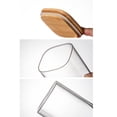 thumbnail image 4 of Recipientes de vidrio para especias Sellado transparente con tapa de bambú de vidrio cuadrado Recipientes para especias Recipiente para azúcar Cereales a 20 x 10 cm 1600 ml Gloria bote de cocina, 4 of 9