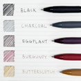 thumbnail image 3 of Wrapables Multi-Color Retractable Gel Pen Set (5 pack), 0.5mm Fine Point, for Writing, Journaling, Drawing, Home and Office, Neo-Classic, 3 of 6