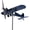 Blue, variant on Airplane Wind Spinner: Airplane Wind Sculpture Spinner Windmills Stainless Steel Aircraft Windmill, 3D Airplane Wind Wheel Spinner, Airplane Garden Spinner for Garden Yard Patio Outdoor Decor (Blue)