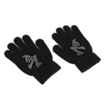 thumbnail image 1 of Antideslizante Kids Skating s Stretch Five Finger Gel acolchado regalo, como se describe S negro Zulema Guantes de punto para niños, 1 of 8