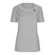 thumbnail image 4 of Tops de Mujer Casual Color Sólido Manga Corta Botón, Blusa Elegante para Primavera Verano Diario, 4 of 6