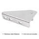 thumbnail image 4 of Inoxidable Acero Bisagra Congelador Puerta Bisagras Interior Columna Bisagra Izquierda Eje Diámetro 0,28-Pulgadas para Refrigerador con Tornillos Paquete de 2 Unique Bargains bisagras de puerta, 4 of 5