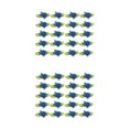 thumbnail image 3 of Maytalsory 100pcs Decor With Satin Ribbon Flowers Beautiful And Versatile Choice Beautiful blue 2Set, 3 of 6