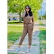thumbnail image 3 of Conjunto de Jogger para Mujer PRETTYGARDEN Manga Larga XL Caqui Oscuro, 3 of 4