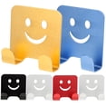 thumbnail image 1 of Shisuyan 6 pcs Back Door Strong Stick Hook Hanging Clothes Hook Traceless No Nail Towel Hook for Home Use (Assorted Color), 1 of 8