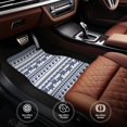 thumbnail image 4 of Salouo Sea Underwater Turtles for Car Floor Mat Set of 4–Car Carpet Mats - Car Mats with Anti-Slip Backing & Driver Heel Pad Universal Fit for Cars, Trucks, SUVs, and Vans, 4 of 6