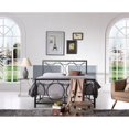 thumbnail image 4 of Hodedah Complete Metal Twin Size Bed in Black Silver, 4 of 4