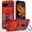 Red, variant on TYJKeJi Case Kickstand Drop Resistant Shockproof Case For Google Pixel 9A