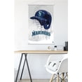 thumbnail image 5 of MLB Seattle Mariners - Drip Helmet 22 Wall Poster with Magnetic Frame, 22.375" x 34", 5 of 5