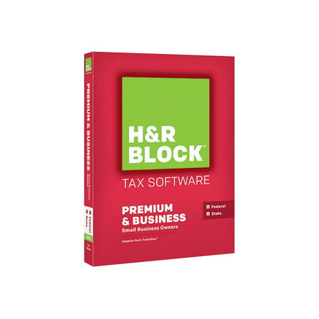 H&R Block Premium & Business 2015 - Box pack - DVD - Win, (Best Program To Burn Dvds On Mac)