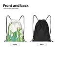 thumbnail image 5 of Bingfone Cartoon Cactus Drawstrings Backpacks Bags For Men Women Gym Drawstrings Bag, 5 of 9