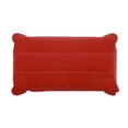 thumbnail image 1 of Almohada inflable para acampar, almohada de viaje, almohada de aire de tela flocada para mayor comodidad, 1 of 5
