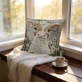 thumbnail image 6 of Tuvgenk Indoors Throw Pillow Covers Embroidered 18x18 In Polyester Pillowcases Multicolor Furry Dog for Couch, 6 of 6