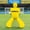 Yellow, variant on FORZA Hockey Giant Goalkeeper Mannequin – Inflatable Training Dummy for Field Hockey Drills