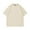 Beige, variant on Mens Tops 100% Cotton Short Sleeve Tee Solid Color Summer Casual Round Neck T Shirts Pink XL
