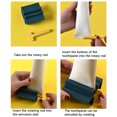 thumbnail image 2 of Toothpaste Squeezer Plastic Household Tube Squeezer Toothpaste Squeezer; Waterproof Portable Toothpaste Dispenser, Blue, 2 of 8