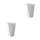 thumbnail image 1 of Wosthever Vaso de baño Taza de cepillo de Artículos de tocador de viaje Taza de cepillo de Plástico Blanco 2piezas Wosthever CBP028771, 1 of 6