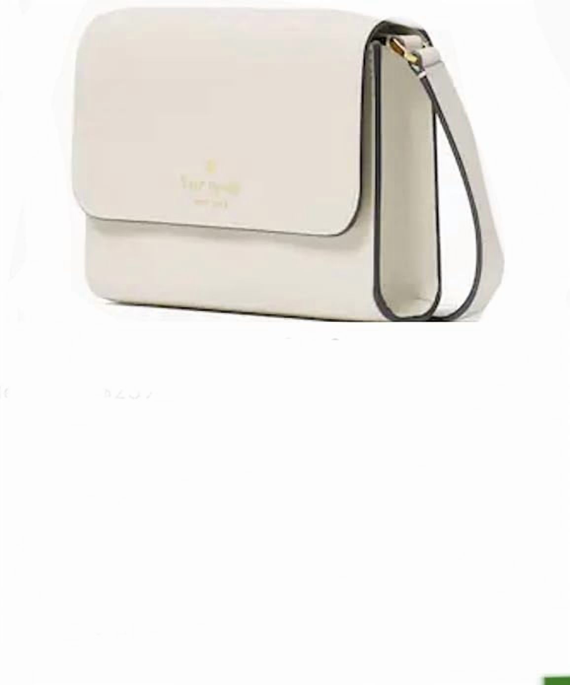 Kate Spade Brynn Leather Crossbody Bag (Parchment)