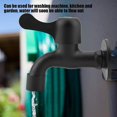thumbnail image 2 of Water Filter Faucet, 1/2" Male Thread 304 Stainless Steel Mop Pool Tap for Garden Bathroom Basin Kitchen Sink(Mop Pool), 2 of 5