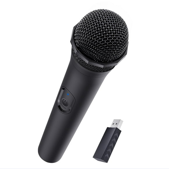 Micrófono inalámbrico Mcbazel Gaming, 15 m, alcance, silencio LED