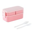 thumbnail image 2 of Home Decor Qwtwty Creatives Insulated Lunch Box Double Layer Microwavable Student Lunch Box Portable Picnic Salad Box Bento Boxes, 2 of 6
