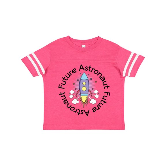 Inktastic Future Astronaut Space Rocket Girls Toddler T-Shirt