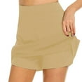 thumbnail image 1 of Anti-chafingActiveSkortsSuperSoftComfortableWomen'sAthleticLightweightSkirtsWithShortsPocketsRunningTennis, 1 of 1