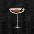 thumbnail image 2 of Dalix Espresso Martini Midweight Soft Tee Short Sleeve Cotton Shirt Summer Mens in Black S Small, 2 of 5
