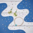 thumbnail image 3 of 1set 6 Strands 6 colors Baking Paint Turquoise Beads Strands with Enamel Disc Mixed color 4.5x2~2.5mm Hole: 1mm about 155pcs/strand 15.24 inch(38.7cm) 1 strand/color, 3 of 5