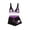 Purple#9527, variant on Womens Bikini Sets With Shorts 2 Peice Swimsuit For Women Floral Graphic Swimwear Lightweight Loose Fit Cozy Soft Bathing Suits
