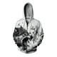 thumbnail image 2 of Sudadera con capucha y sudaderas modernas y versátiles con estampado de lobo elegante para hombre Sudadera con capucha cómoda para hombre Sudadera con capucha y cremallera, 2 of 5