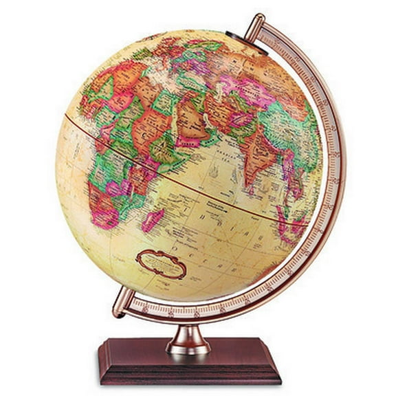 Replogle Globes Forester Globe, Antique Ocean, 9-Inch Diameter, Small, Off- Off-White