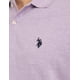 thumbnail image 3 of Remera U.S. Polo Assn. Piqué de Algodón Polo Lila Jaspeado XL, 3 of 3