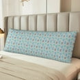 thumbnail image 6 of KLL Ultra Soft Microfiber Body Pillow Cover/Pillowcases 20"x54" with Hidden Zipper Closure-Owl, 6 of 8