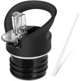 thumbnail image 2 of Insulated sports water bottle straw cap for kanteen vacuum flasks, 3x, 2 of 4