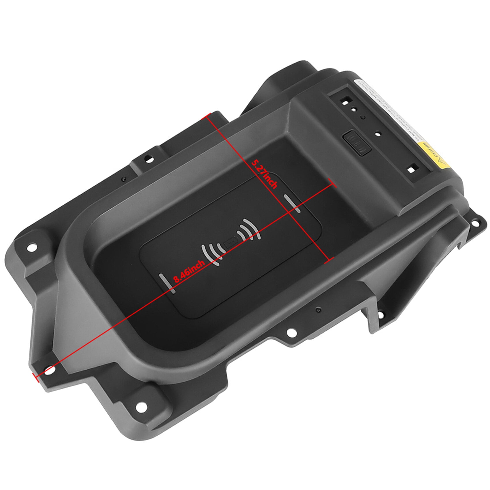 Genrics Center Console Wireless Charger Tray 00016-34506 For 2014-2020 Toyota Tundra