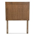 thumbnail image 3 of Baxton Studio Patwin Contemporary/Modern Slat Back Support Engineered Wood Headboard, Twin, Ash Walnut, 3 of 6