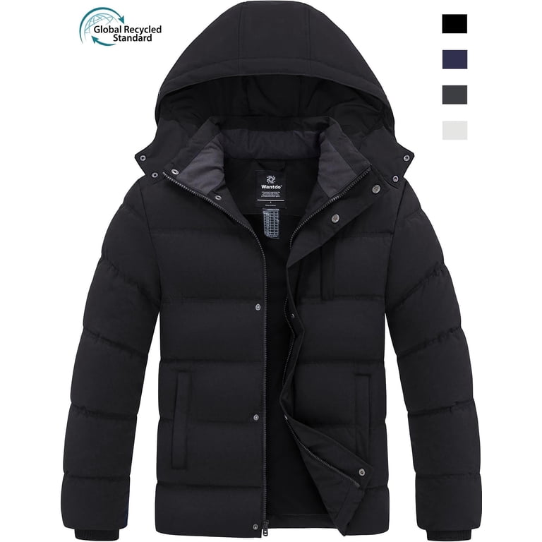 Wantdo Men's Plus Size Recycled Insulated Winter Parka photo 1