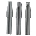 thumbnail image 4 of SOPOTUTU 3Pcs Eyebrow Pencil Sharpener Tool Grey Plastic Duckbill Design for Makeup Pencils Accurate Sharpening, 4 of 8