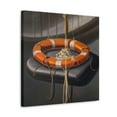 thumbnail image 2 of Life Raft on Sea - Canvas, 2 of 10